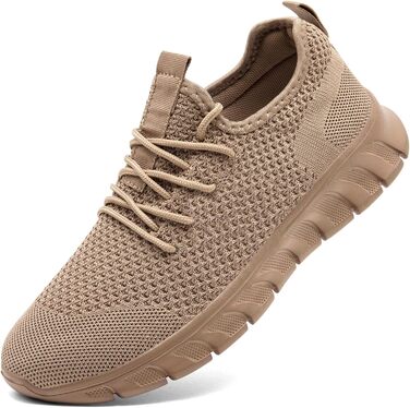 Чоловічі кросівки Damyuan: спортивні, для бігу, туризму, тенісу та фітнесу (48 EU, Колір: Коричневий)