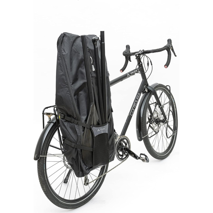 Велосумка VAUDE Trailcargo, універсальна, чорна