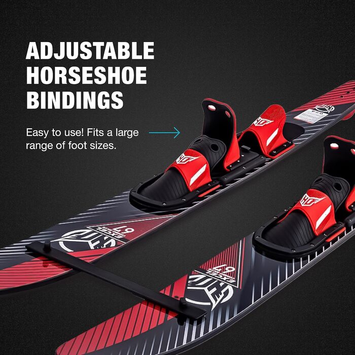 HO Sports Excel Combo 2022 - комплект водних лиж з ручкою та тросом 63'