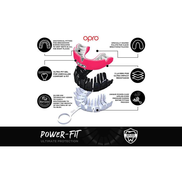 OPRO Унісекс спортивна капа Power-Fit для дорослих та підлітків, Німеччина
