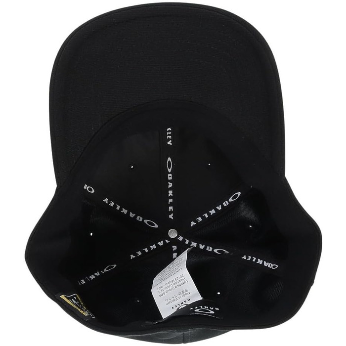 Чоловіча кепка Oakley Tincan Cap L-XL, чорна (Black/Carbon Fiber)