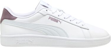 Кросівки Puma Smash 3.0 LS унісекс (38.5 EU, Puma White Silver Mist Plum Jam)