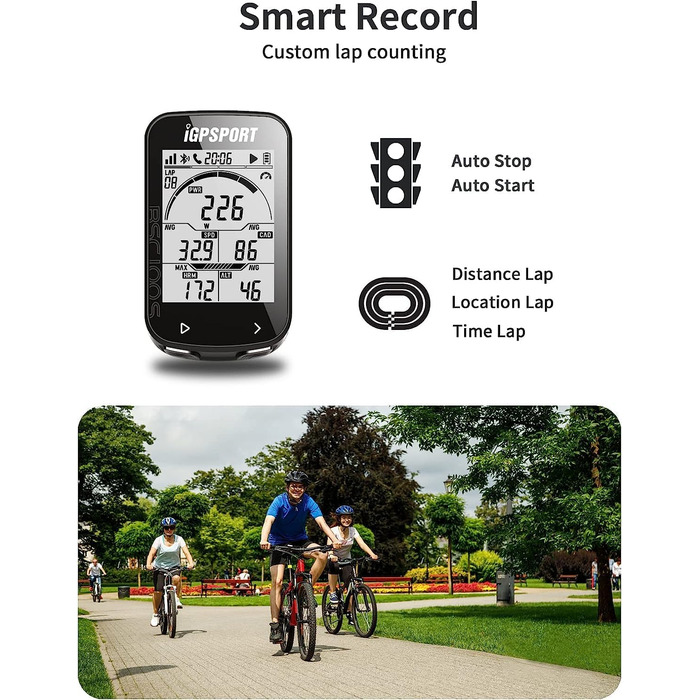 Велокомп'ютер GPS iGPSPORT BSC100S 2.6