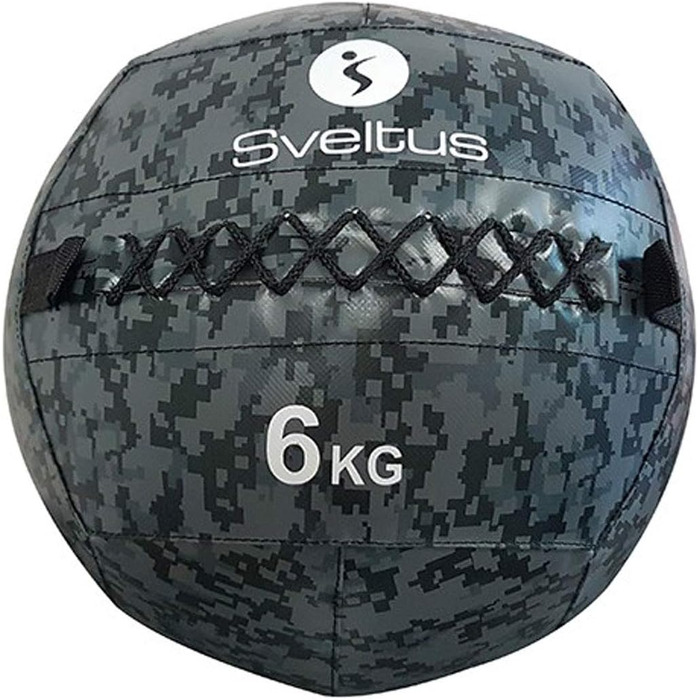 Медичний м'яч Sveltus Wall Ball 6 кг, камуфляжний