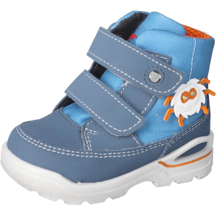 Зимові черевики RICOSTA JAN для хлопчиків, дитячі черевики для перших кроків, ширина: середня, змінна устілка, Sympatex, світловідбивачі (22 EU, Pavone Adriatic 140)