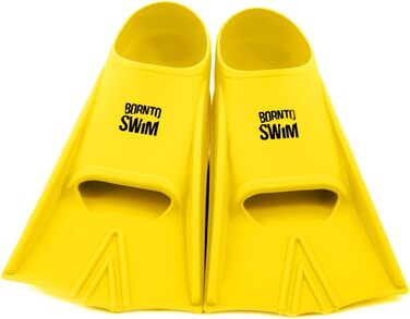Ласти BornToSwim короткі силіконові для плавання, розмір 42-44, рожеві