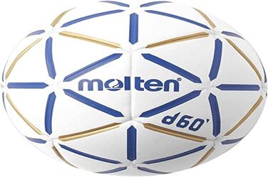 Гандбольний м'яч Molten d60 без смоли, IHF, латекс, PU, для залу