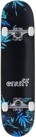 Скейтборд Enuff Blumenmuster чорно-синій, професійний для вулиць