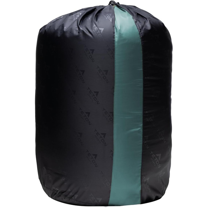 Спальний мішок TETON Sports Degree C Flannel Lined Left Zip 18 Grad C Flanell gefütterter linker Reißverschluss – блакитний (XXL, -25°C, ліва блискавка, Lagoon)