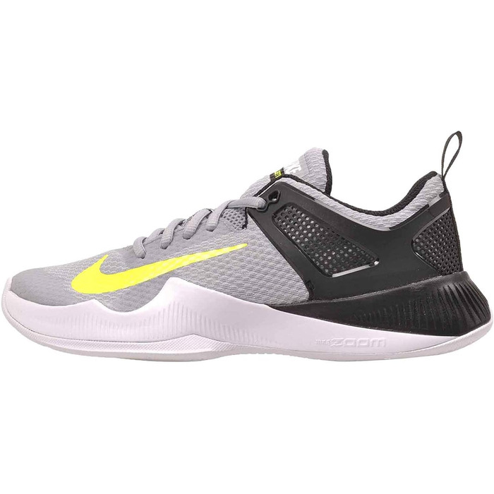 Жіноче взуття Nike Air Zoom Hyperace для сквошу (35.5 EU, сірий, чорний, жовтий)