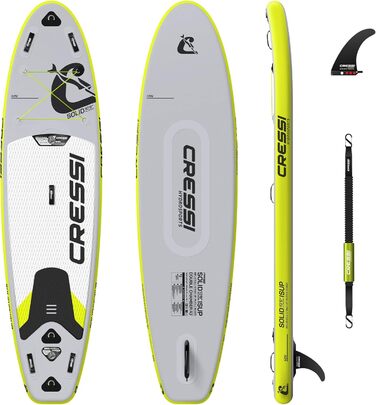 Надувна SUP-дошка Cressi ISUP комплект для дорослих, з аксесуарами, швидке надування, універсальна