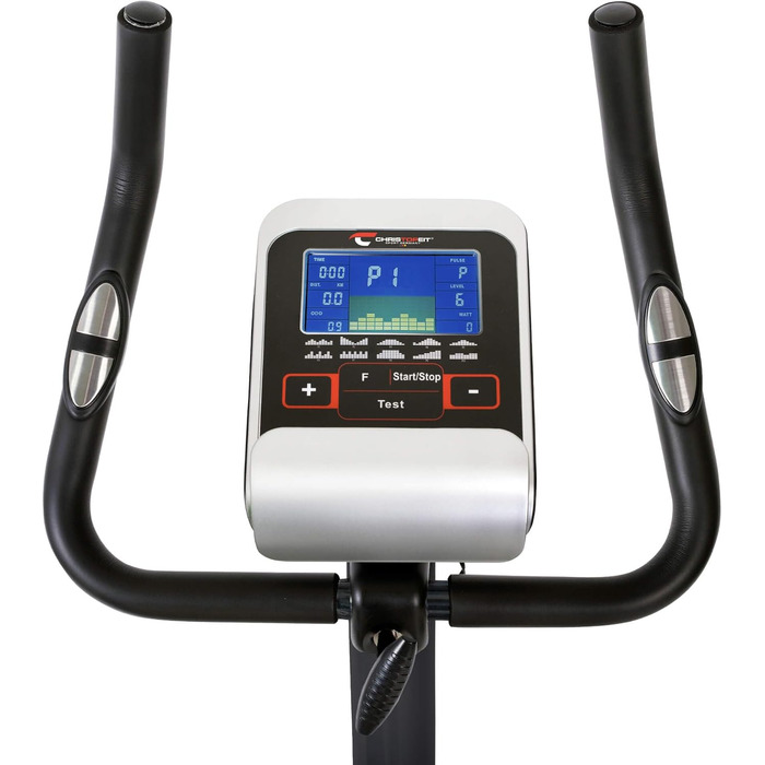 Велотренажер Christopeit Sport AL 2 Black Edition, 24 рівні, магнітна система 9 кг, LCD-дисплей, до 150 кг