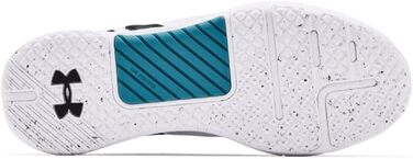 Кросівки чоловічі Under Armour HOVR Rise 2 для тренувань, білі/чорні, 40.5 EU