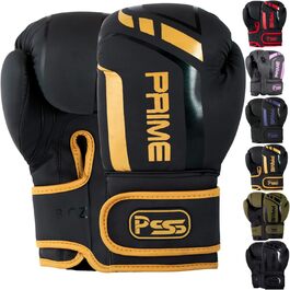 Дитячі боксерські рукавички PSS Black Series зі шкіри, 4-8oz, для хлопчиків і дівчаток 3-14 років, бокс, муай-тай, кікбоксинг, чорні, червоні, зелені, рожеві, фіолетові