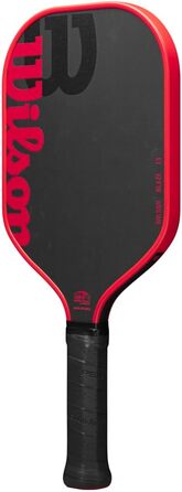 Падл для піклболу WILSON Blaze Series, 6,4 см, чорний/червоний