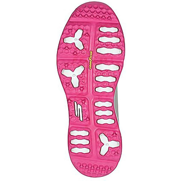 Жіночі гольф-кеди Skechers Prime Relaxed Fit - білий, лавандовий (37.5 EU, сірий, рожевий)