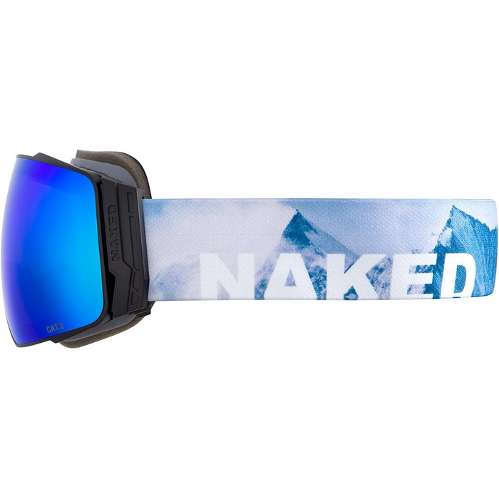 Гірськолижна маска NAKED Optics STORM з змінними лінзами для чоловіків і жінок, снігова маска для катання на лижах і сноуборді, антифог, для поганої погоди, комплект зі змінною лінзою