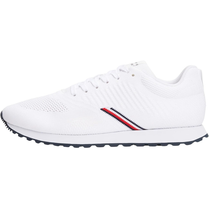 Чоловічі кросівки Tommy Hilfiger New Runner Eva Corpo Knit FM0FM05648, білі, 46 EU