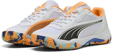 Кросівки тенісні PUMA Nova Court Unisex 42 EU (Білий, Чорний, Синій)