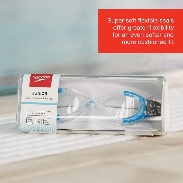 Унісекс окуляри для плавання Speedo Futura Biofuse Flexiseal Dual для дорослих
