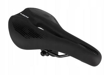 Гелеве велосипедне сідло VOID H-ROCKS — комфортне, чорне, для MTB