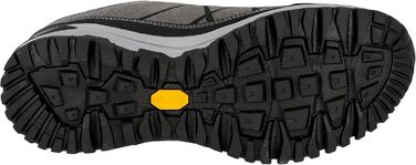 Черевики трекінгові та для ходьби Brütting Kansas Unisex, 43 EU, антрацит/чорний/лимонний