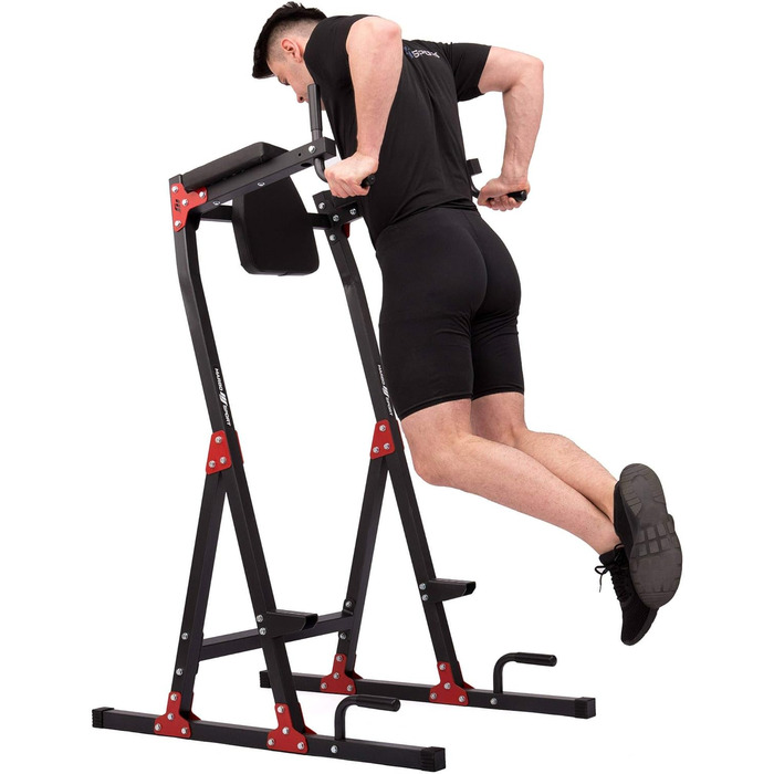 Спортивна станція Marbo Sport MH-U101 2.0 для дому: турнік, розгинач спини, силовий тренажер, регульовані ручки, ергономічні підлокітники