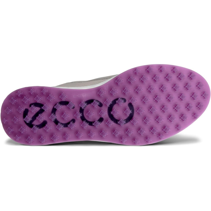 Жіноче кеди ECCO S Casual Lace Waterproof для гольфу, білий (37 EU, Gravel Silver Metallic)