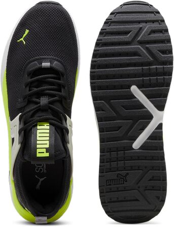 Кросівки PUMA Unisex Pacer 23 - чорний, сірий, лайм, сірий (37 EU)