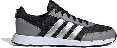 Жіночі кросівки Adidas Run 50s, 40 EU, чорно-сріблясті