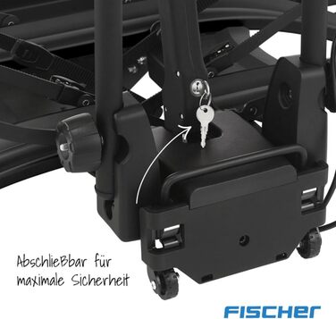 Велосипедний велотримач FISCHER Proline Evo 2 для автомобіля (RoadLine Black)