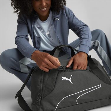 Сумка спортивна PUMA Fundamentals S, для тренувань, чорна