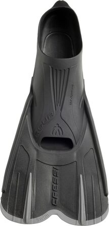 Ласти короткі Cressi Agua для плавання та снорклінгу, розмір 41/42, чорні