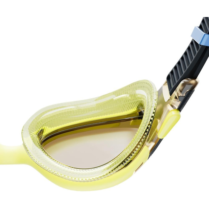 Універсальні окуляри для плавання Speedo Biofuse 2.0, дзеркальні, чорні/сині, розмір універсальний