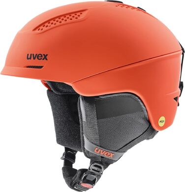 Шолом для гірських лиж та сноуборду Uvex Ultra MIPS, обтічний, 51-55 см, fierce red matt