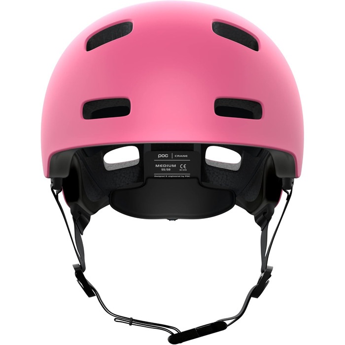 Велосипедний шолом POC Crane MIPS, легкий, міцний, з подвійним посиленим EPS, Actinium Pink Matt, розмір M (55-58 см)