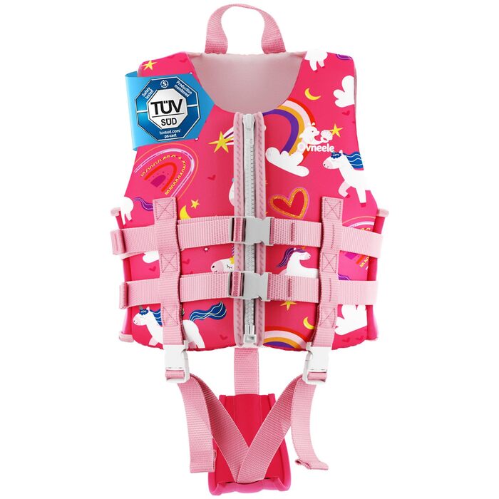 Дитячий рятувальний жилет Kinder Float Jacket рожевий, 19-30 кг, 3-6 років
