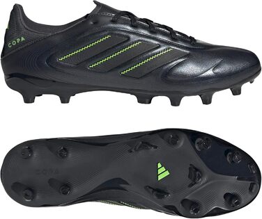 Бутси футбольні Adidas Copa Pure III League FG/MG, 46 EU, Core Black/Dgh Solid Grey/Lucid Lemon