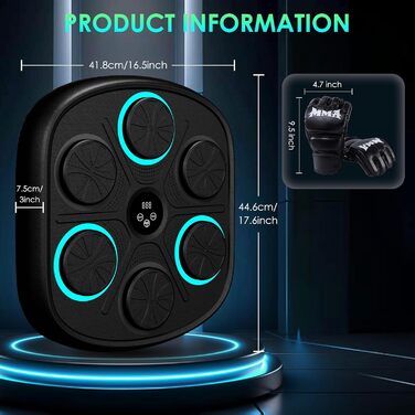 Музичний бокс-машина Babikeen для ударної роботи та тренувань