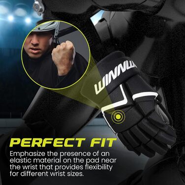 Вінвелл AMP500 Jr Хокейні рукавички для дітей