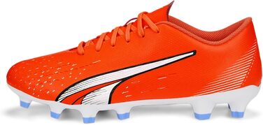 Жіночі футбольні бутси PUMA Ultra Play FG/AG, розмір 40 EU, кольори: Ultra Orange, Puma White, Blue Glimmer