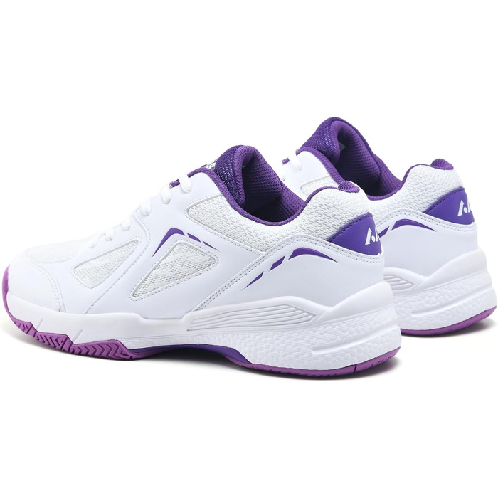 Жіночі тенісні кросівки P601, антиковзаючі, з амортизацією, стабілізуючі, дихаючі, для корта, розмір 38 EU, білі, фіолетові