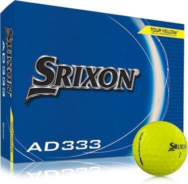 Гольф-м'ячі Srixon AD333 11 для дистанції та швидкості, низька компресія, контроль, лінія для прицілювання, преміум аксесуар, подарунок для гольфу