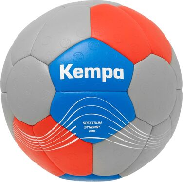 Гандбольний м'яч Kempa Spectrum Synergy Pro 2, ігровий та тренувальний, 30 панелей, для дітей і дорослих