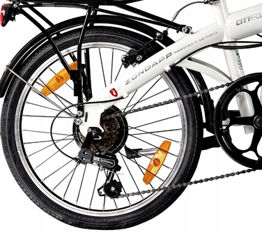 Складаний велосипед Zundapp ZF20 Speed Folder, рама 12,5