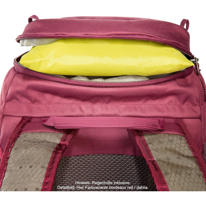 Рюкзак для туризму Tatonka Hike Pack 22 л з вентиляцією спини та дощовиком, легкий і зручний, синій