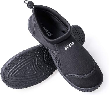 Чоботи для плавання / Водні черевики з неопрену (чоловічі та жіночі) | З шнурком | Легкі та зручні | Розміри 36-45 | Чорний, блакитний