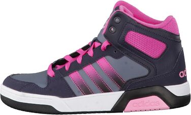 Дитячі кросівки adidas Bb9tis Mid K, 28 EU, синій, рожевий, чорний