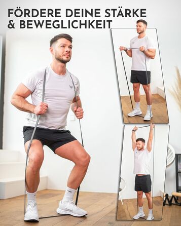 Гума для фітнесу Neolymp з натурального латексу, 22-54 кг, з електронною книгою, для силових тренувань