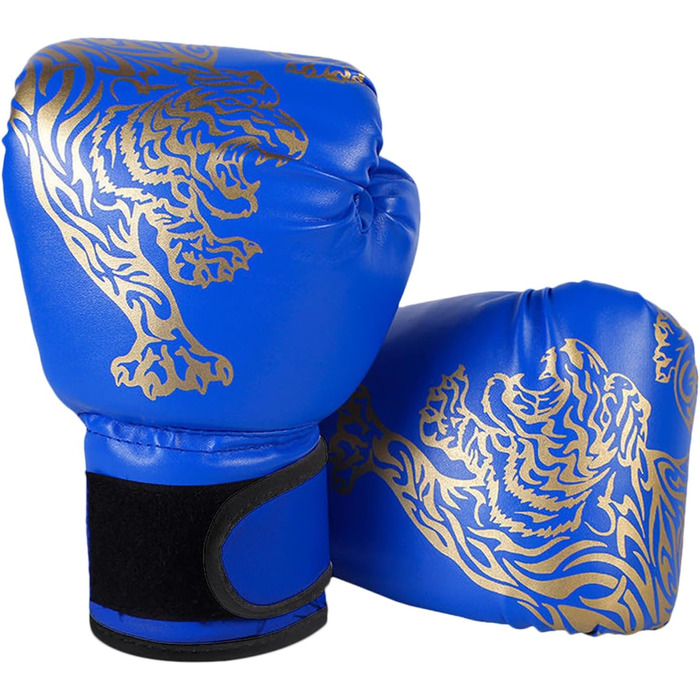 Дитячі боксерські рукавички для тренувань та спарингу, 6oz, блакитні